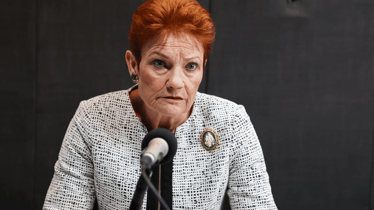 Hanson says she hasn’t changed – Australia just caught up with her. But she’s not sold on leading…
